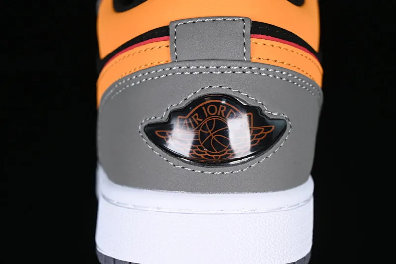 All categories Air Jordan Jordan series basketball shoes Air Jordan 1 Low Z version Air Jordan 1 Low "Black Orange" AJ1 Joe 1 light stone black and yellow FN7308-008